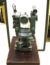 Vintage theodolite wooden for sale  WIDNES