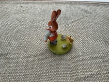 Usado, Estatueta vintage de madeira de coelho e galinha comprar usado  Enviando para Brazil