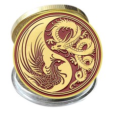 Moneta sfida oro usato  Spedire a Italy