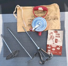 Usado, Mixer de velocidade manual Rival com 3 acessórios + manual + bolsa de armazenamento.  comprar usado Usado, Mixer de velocidade manual Rival com 3 acessórios + manual + bolsa de armazenamento.  comprar usado  Enviando para Brazil