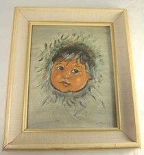 Framed vintage painting for sale  LONDON