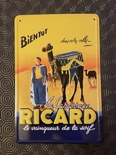 Plaque publicitaire ricard d'occasion  Narbonne