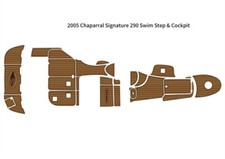 2005 Chaparral Signature 290 plataforma de natação cockpit barco EVA tapete de piso de teca comprar usado  Enviando para Brazil