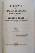 Galdo elementi psicologia usato  Roma