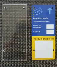 Plaque boite lettre d'occasion  Verneuil-l'Étang