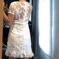 Soirée blanche robe d'occasion  Maurepas