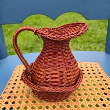 Vintage handwoven wicker for sale  Middlebury Center