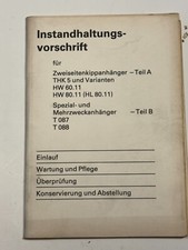 Instandhaltungsvorschrift thk5 gebraucht kaufen  Pulsnitz