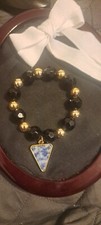 Bracciale elastico pietre usato  Bibbiano