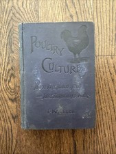 Poultry Culture I K Felch Vintage Farming Book 1898 HC Antique Rare Illustrated comprar usado  Enviando para Brazil