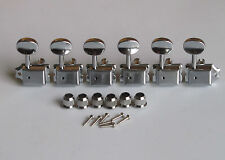 Teclas de afinación de guitarra cromadas vintage afinadores cabezales de máquina se adaptan a Strat/Tele  segunda mano  Embacar hacia Mexico