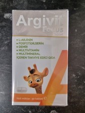 Usado, Argivit Focus 30 comprimidos alimentos suplementares contendo L-arginina, fosfatídeo... comprar usado  Enviando para Brazil