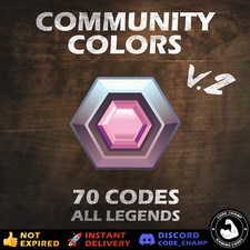 Códigos Brawlhalla Community Colors v2 - Todas as lendas comprar usado  Enviando para Brazil