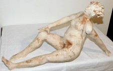 Ancienne sculpture terre d'occasion  Liesse-Notre-Dame