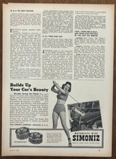 Vintage simoniz magazine for sale  Wake Forest