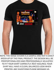 Camiseta Gráfica Masculina ou Feminina Wwf Wrestlemania The Arcade Game SNES NOVA comprar usado  Enviando para Brazil