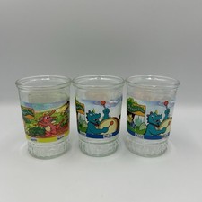 Usado, Lote de 3 copos de suco vintage Dragon Tales Welch’s Jelly Jam 4” da década de 1990 comprar usado  Enviando para Brazil
