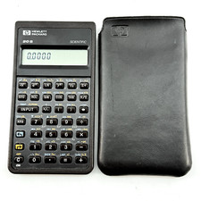 Calculadora científica Hewlett Packard HP-20S estojo deslizante matemático vintage muito limpo comprar usado  Enviando para Brazil