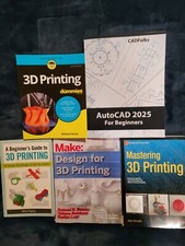 5 3d cad printing books in almost new condition. segunda mano  Embacar hacia Mexico