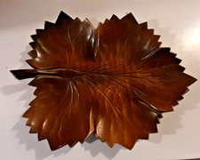 Teakholz bstschale blatt gebraucht kaufen  Großräschen