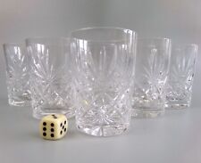 Cut crystal glass for sale  RUISLIP