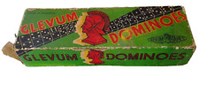 Glevum dominoes wooden for sale  BATLEY