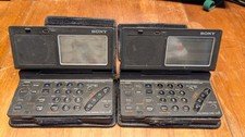 Two sony icf for sale  EDINBURGH