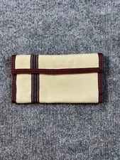 Carteira listrada de tecido unissex vintage anos 80 bi-dobrável com fecho de gancho e laço comprar usado Carteira listrada de tecido unissex vintage anos 80 bi-dobrável com fecho de gancho e laço comprar usado  Enviando para Brazil