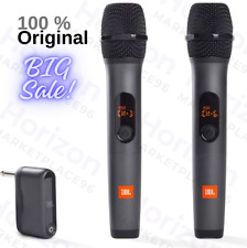 Conjunto de microfones sem fio JBL com receptor UHF canal duplo Mike MICAS2 AU comprar usado  Enviando para Brazil