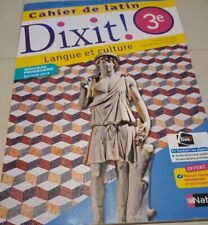 Dixit cahier latin. d'occasion  Maisons-Alfort