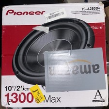 Pioneer Subwoofer 1400w Potência Máxima 12" TS-1200M Bobina de Voz Dupla 4Ω Cone IMPP Novo comprar usado  Enviando para Brazil