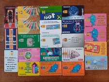 Lot télécartes française d'occasion  Aiglemont