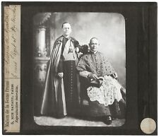 Cardinale Vannutelli E Mgr. Bruchesi, Foto Placca Di Vetro, Positivo 8,5x10 Cm comprar usado  Enviando para Brazil