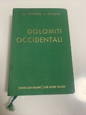 Dolomiti occidentali touring usato  Trieste