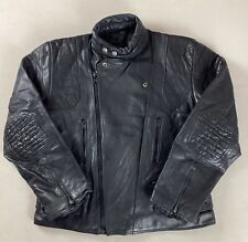 Vintage leather biker for sale  ROYSTON