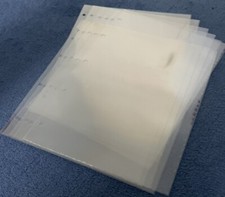 Clear acetate top for sale  TROWBRIDGE