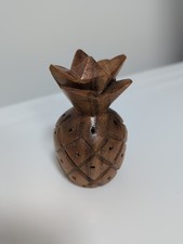 Miniature wooden pineapple for sale  Minot