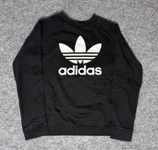 Moletom Adidas Originals Trefoil gola redonda preto feminino tamanho grande DV2612 comprar usado  Enviando para Brazil