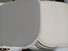 Cream chair cushions for sale  Benton