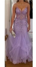 Lavender lace corset for sale  DONCASTER