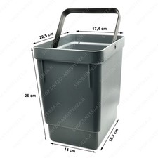 Secchio pattumiera tecnoinox usato  Codogne