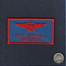 Pete MAVERICK Mitchell TOP GUN Fantasia Filme Etiqueta Nome Esquadrão da Marinha dos EUA Patch comprar usado  Enviando para Brazil
