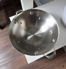 Alças duplas de inserção de caldeira dupla de aço inoxidável Calphalon #104 comprar usado  Enviando para Brazil
