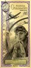 50 Florida Alpha Goldback Aurum Gold Foil Note 1/20 oz 24kt .999 Fine 2025 Novo comprar usado  Enviando para Brazil
