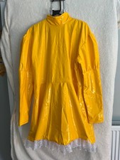 Yellow pvc frilled for sale  FARNHAM