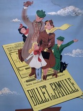 Affiche publicitaire sncf d'occasion  Évry