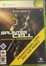 Splinter Cell Pandora Tomorrow Xbox cópia promocional rara (t04) comprar usado  Enviando para Brazil