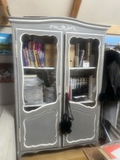 Grey armoire for sale  ONGAR