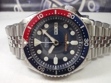 SEIKO SCUBA DIVERS SKX009 RELÓGIO MASCULINO AUTOMÁTICO DIA/DATA 7S26-0020, PEPSI (SN 221331), usado comprar usado  Enviando para Brazil