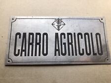 Targa per carro usato  Imola